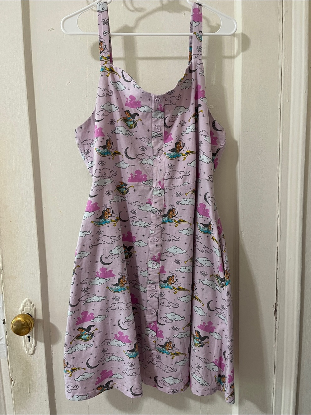 Her Universe Disney Aladdin Print Sundress